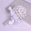 Piercing en perles de cristal en gros bouquet de mariage artificiel magnifique